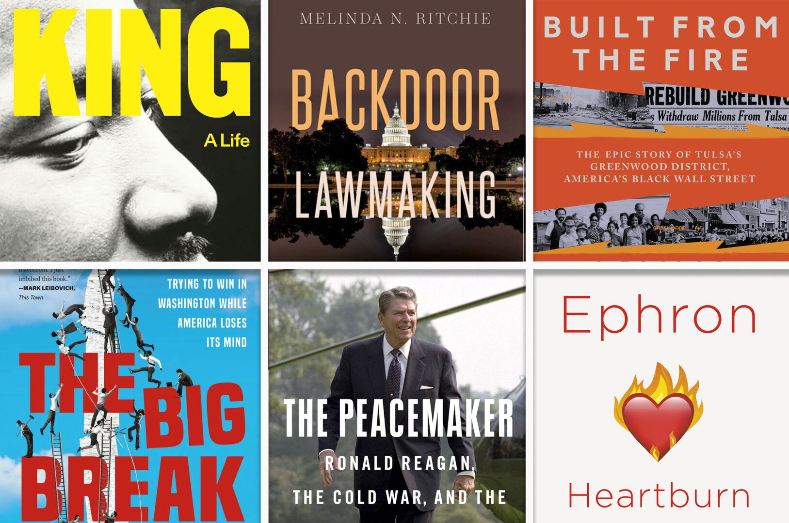 Readers in and around Congress give these books a thumbs-up for your year-end reading list.