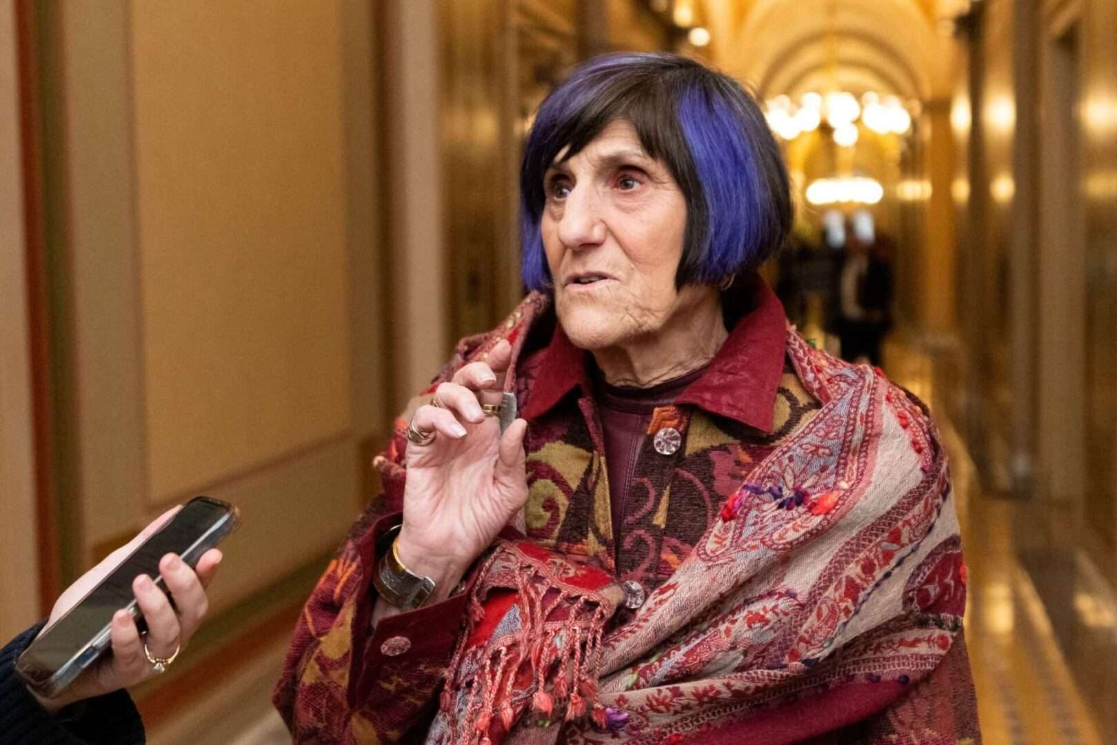 Rep. Rosa DeLauro, D-Conn., the top Democrat on the House Appropriations Committee, pushed to include a provision in the fiscal 2023 appropriations bill on tracking US investment into China's tech sector.  