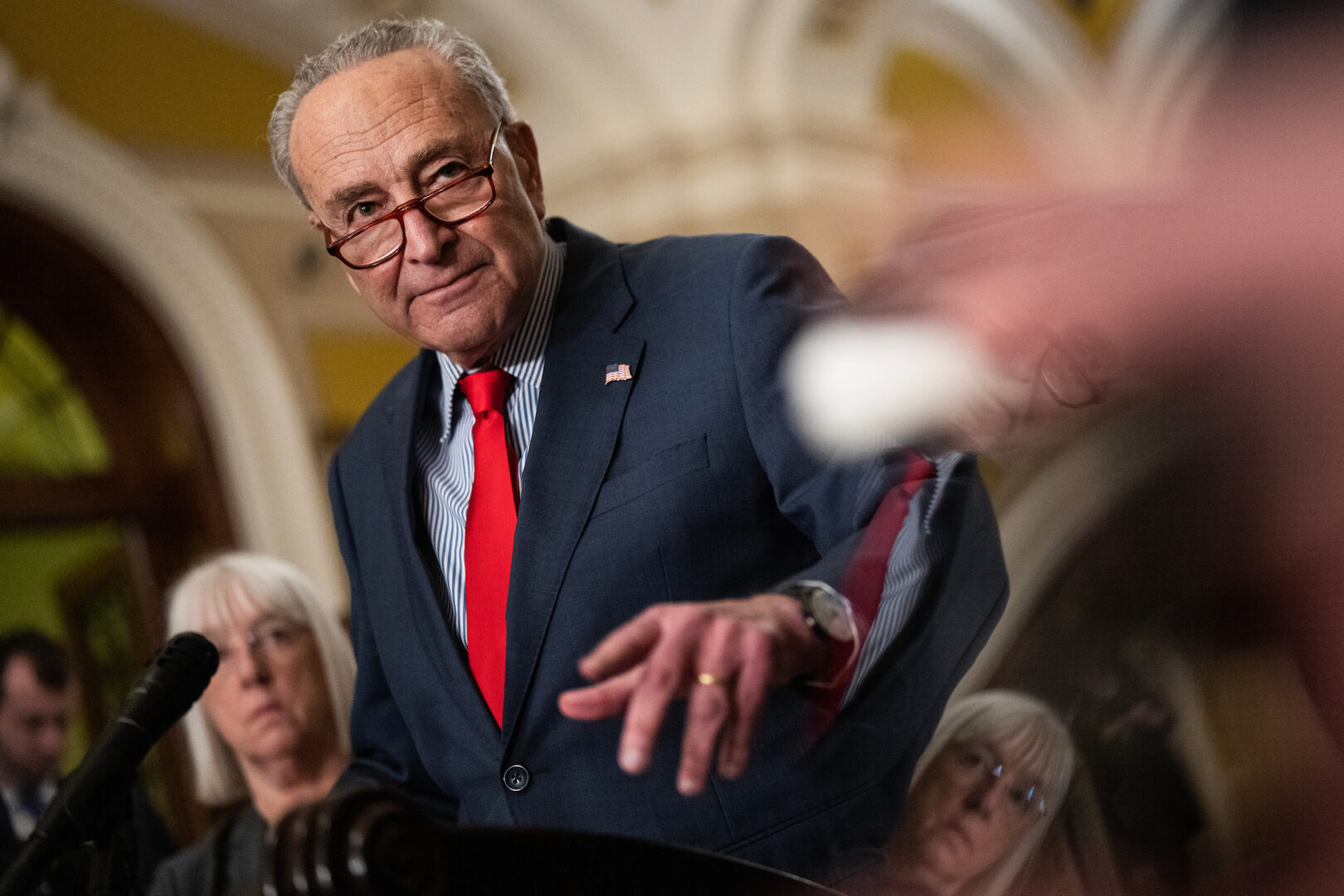 Senate Majority Leader Charles Schumer says Micron’s New York plant will revive manufacturing in an area that has faced an economic downturn.