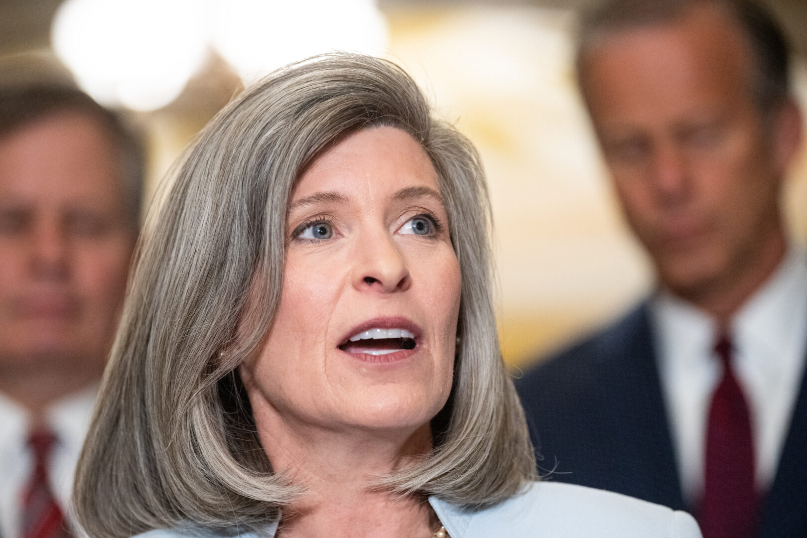 Sen. Joni Ernst, R-Iowa, said she would have preferred that the Biden administration had designated the Houthis as a Foreign Terrorist Organization.