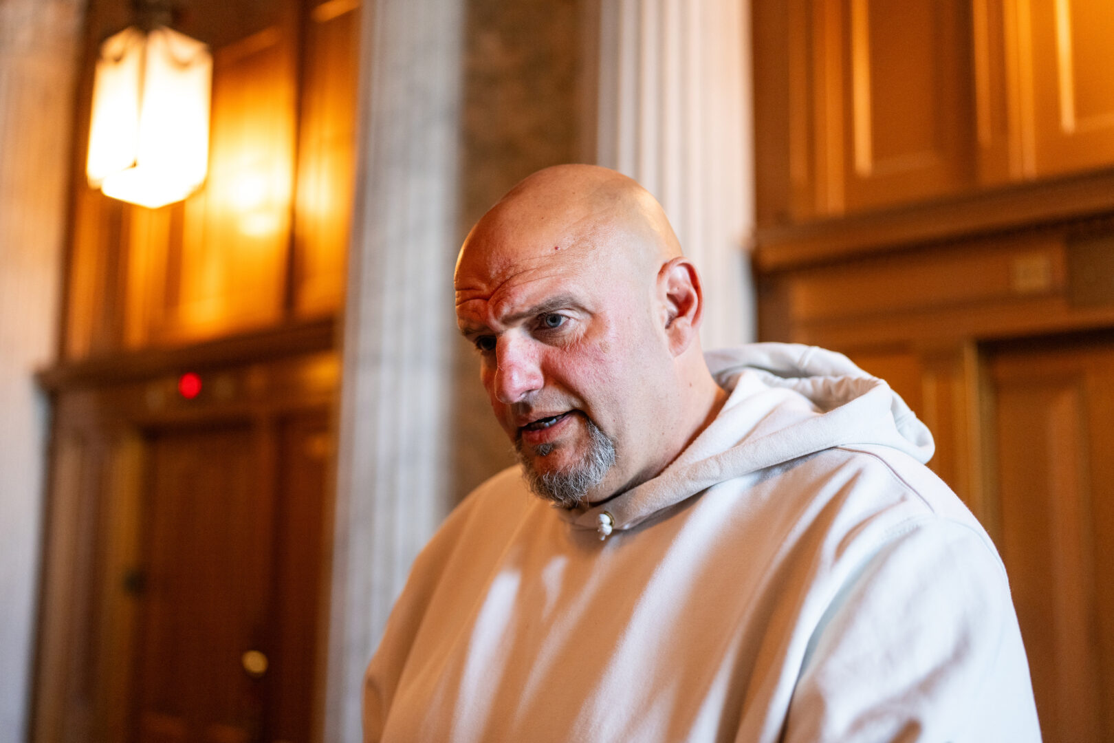 Sen. John Fetterman,  pictured here on June 4, spoke at the Aspen Ideas: Health conference over the weekend about depression, saying he wants to share his story to help others.