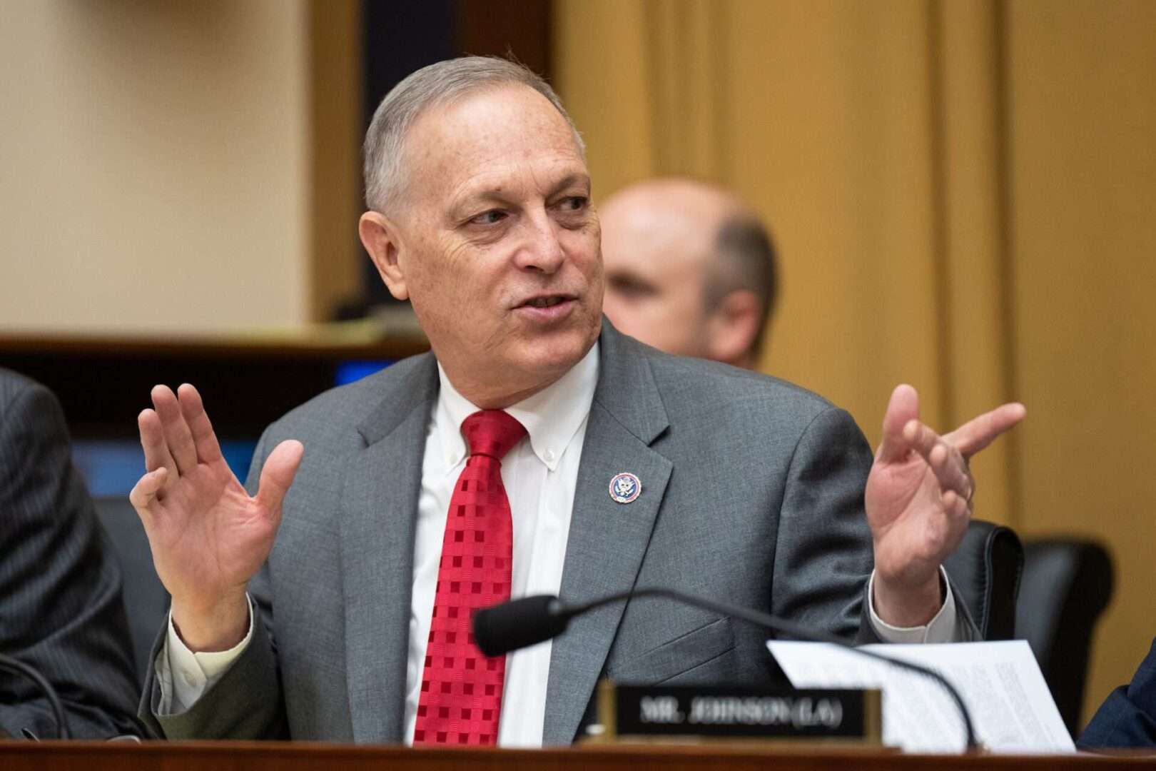 Rep. Andy Biggs, R-Ariz., was among five Republicans who voted with Democrats against bringing up the fiscal 2024 Defense spending bill on the House floor. 