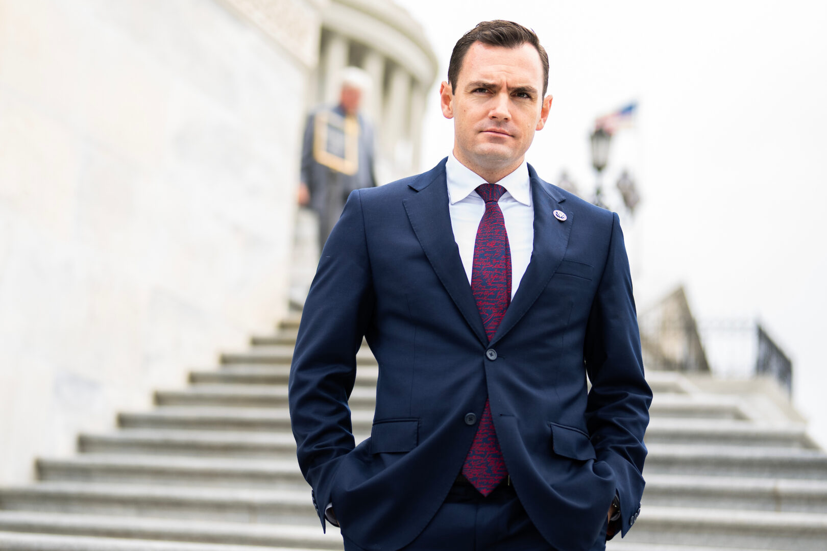 Rep. Mike Gallagher, R-Wis., has raised concerns about companies that have links to China's military.