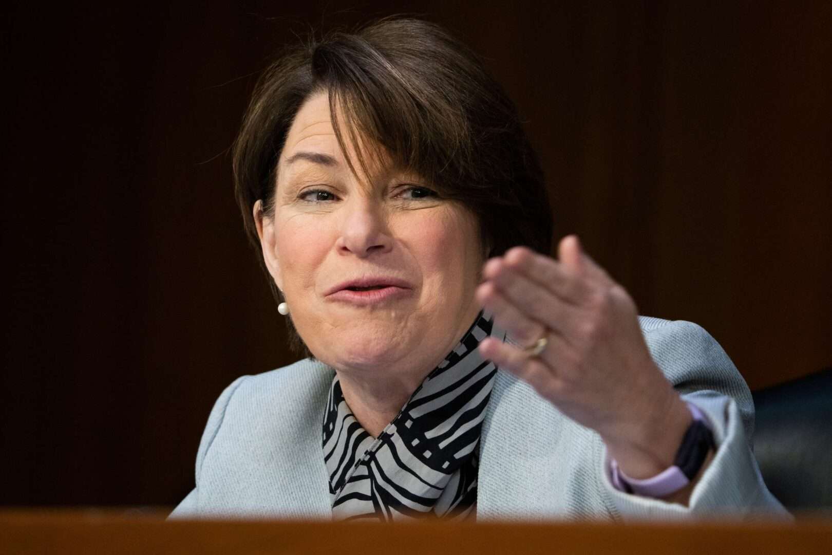 Judiciary Committee member Amy Klobuchar, D-Minn., was one of four senators who proposed legislation in the last Congress that would require social media platforms to provide data to researchers on the companies’ decision-making processes. The bill didn't advance out of Judiciary.