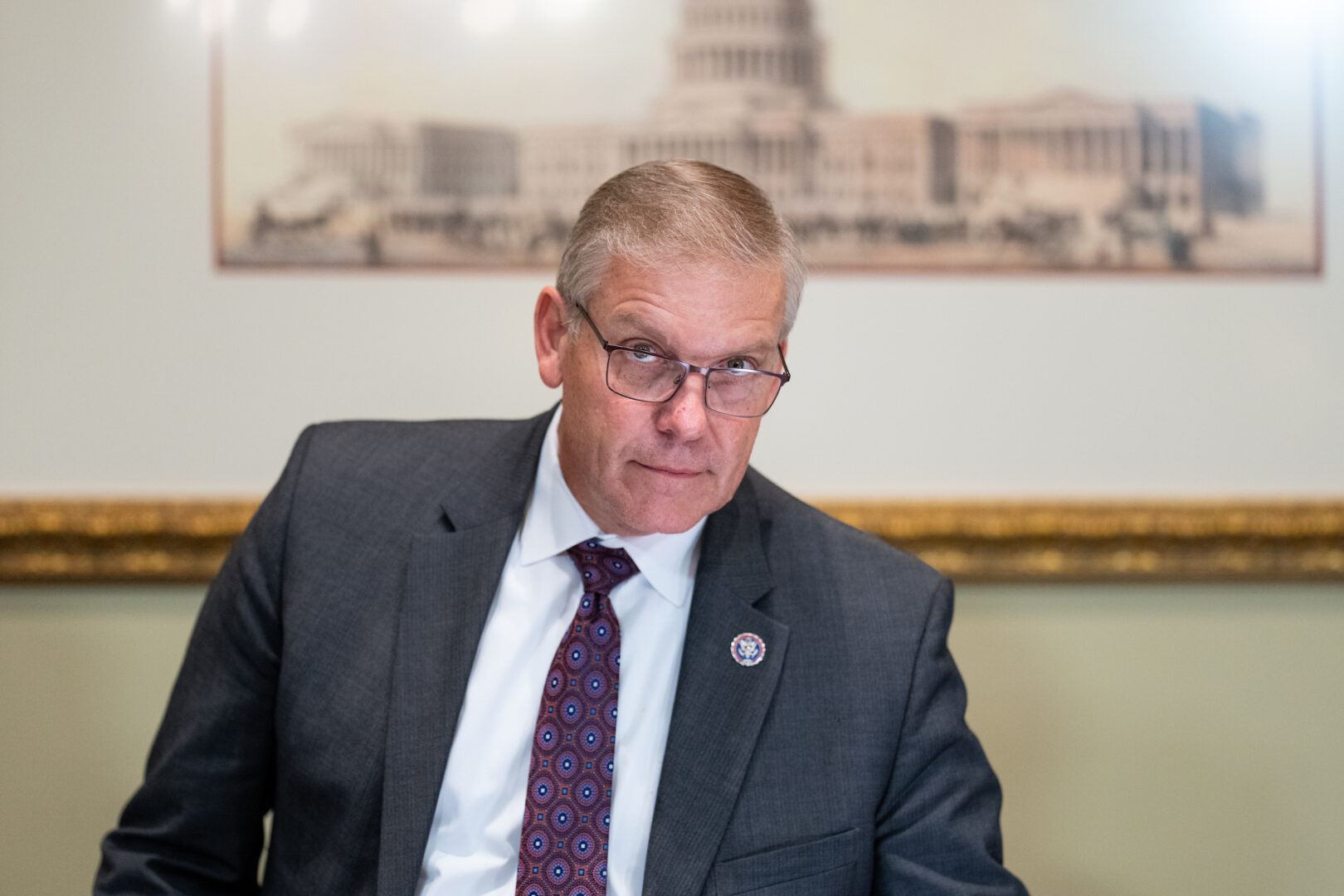 Georgia Republican Rep. Barry Loudermilk, seen here in July, chairs the House Administration Oversight Subcommittee. He is not done probing how Democrats handled their investigation of Jan. 6, he says.