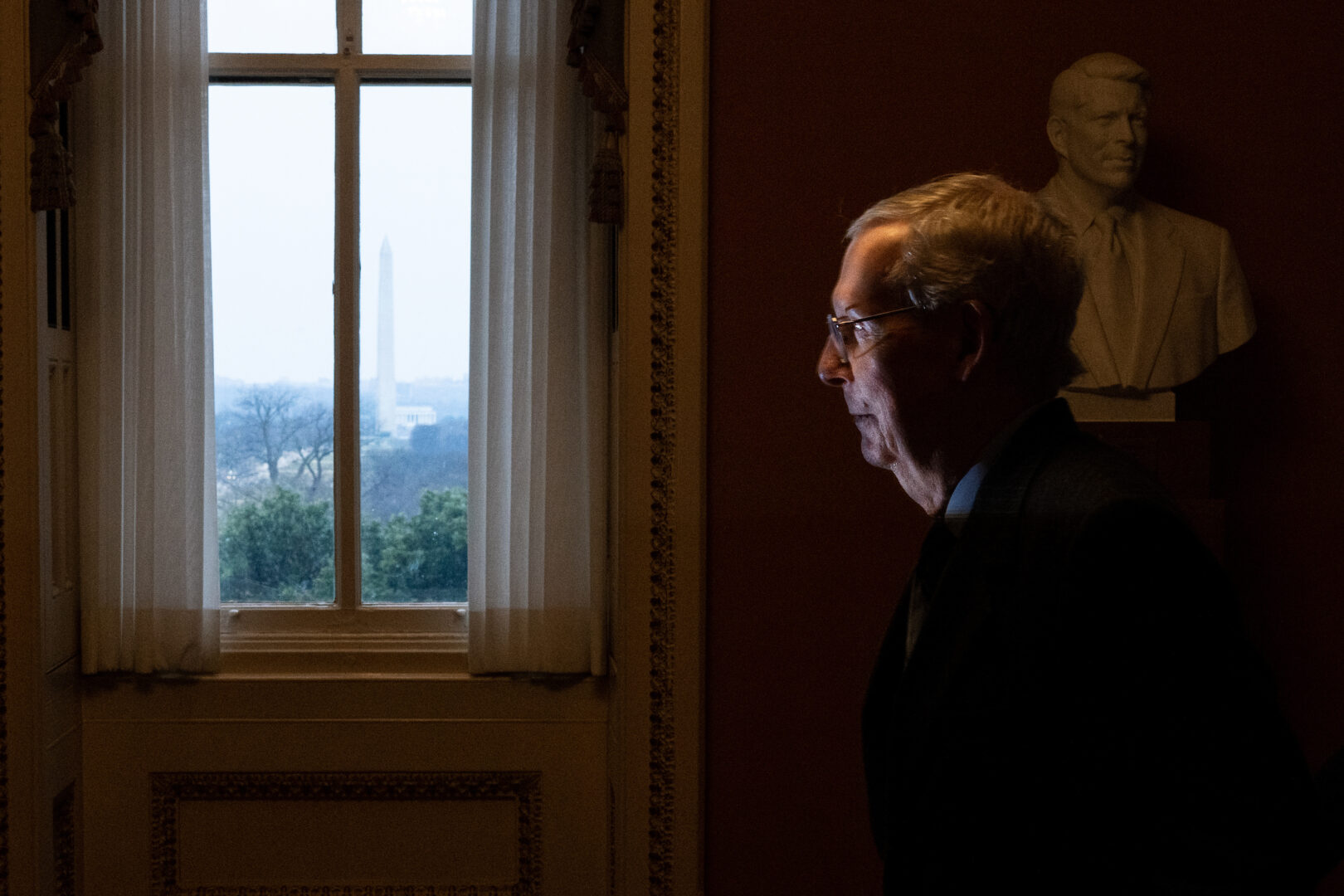 Senate Minority Leader Mitch McConnell, R-Ky., who will give up his leadership post at the end of this Congress, is a staunch internationalist in a party that is focusing more on domestic issues.