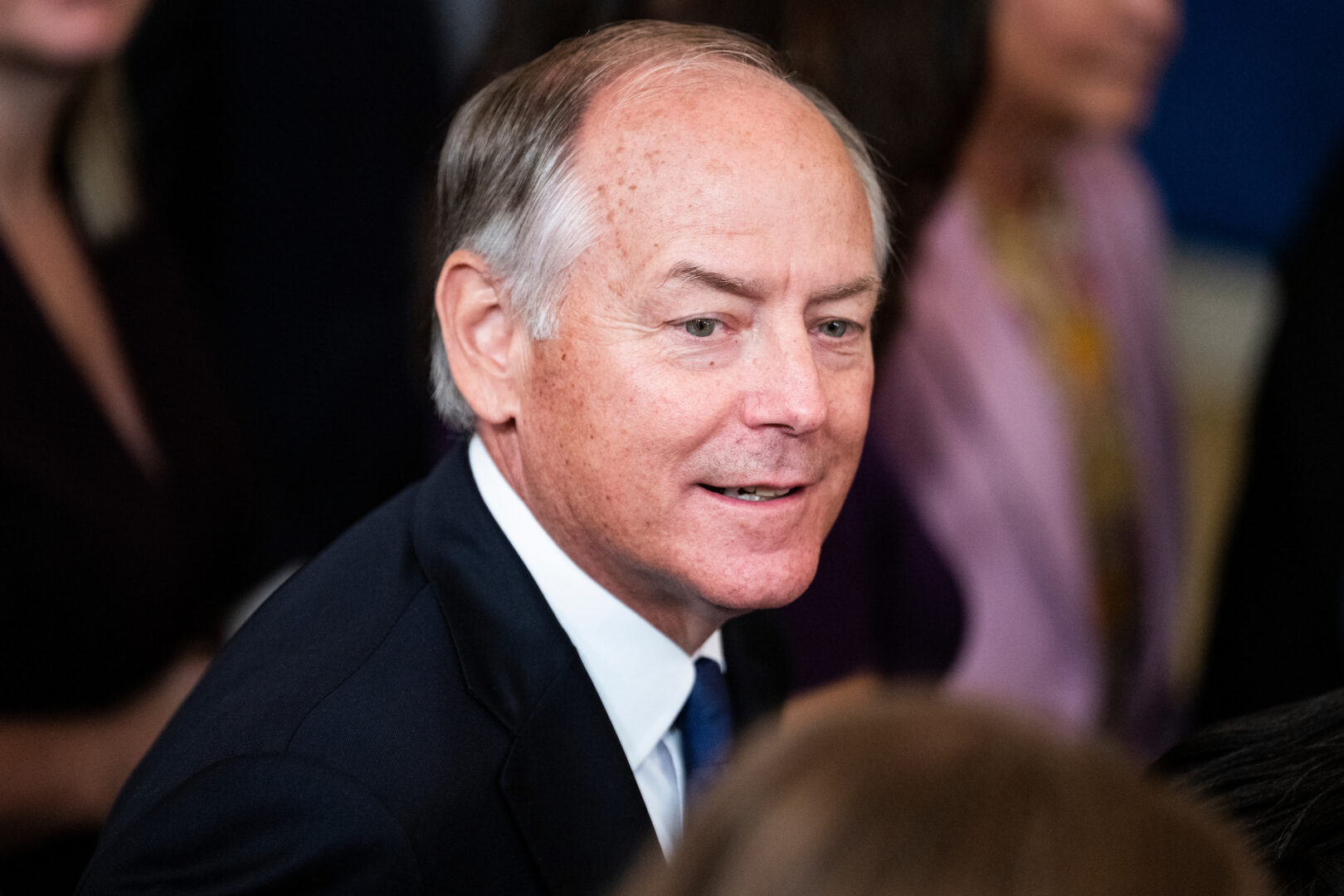 Steve Ricchetti, one of President Joe Biden's top negotiators, attends the official White House portrait unveiling ceremony for President Barack Obama and former First Lady Michelle Obama on Sept. 7, 2022. 