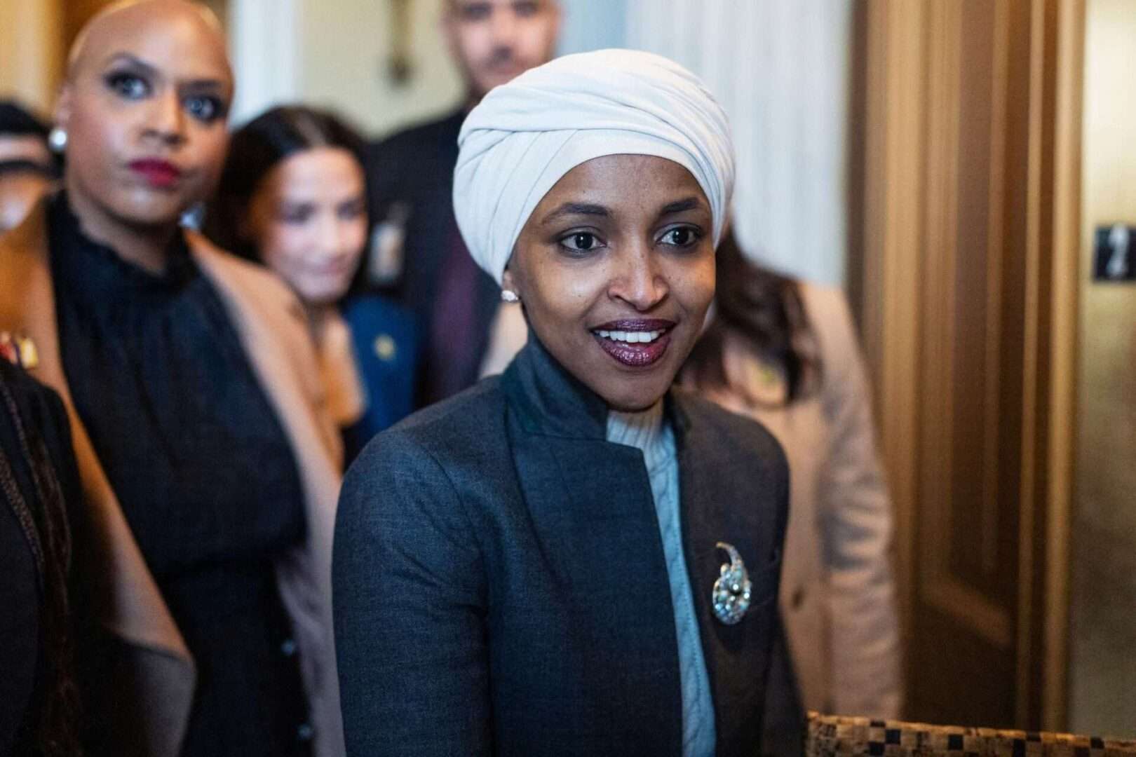 Rep. Ilhan Omar, D-Minn., a Somali immigrant, was among 50 Democrats who backed the Gaetz resolution.