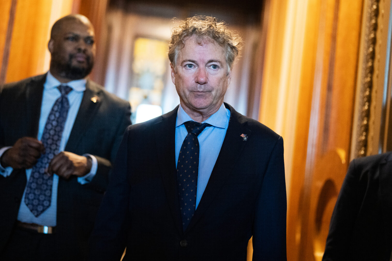 Sen. Rand Paul, R-Ky., led an overnight talkathon to protest the spending bill, but ultimately couldn't stop it.