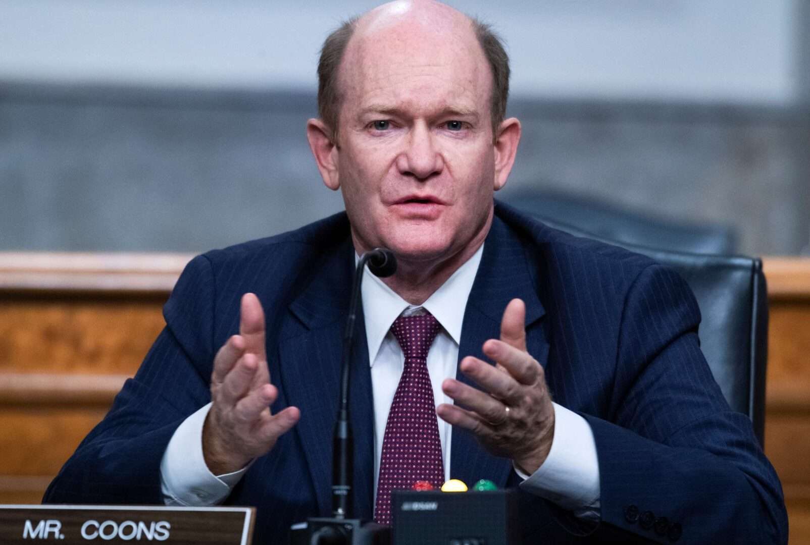 Sen. Chris Coons, D-Del., plans committee hearings on ways to keep AI-generated breakthroughs in the U.S.