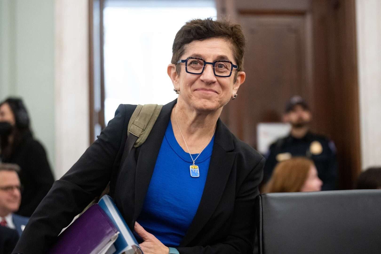 Federal Communications Commission nominee Gigi Sohn told Senate Commerce members Tuesday that "dark money groups and surrogates" are trying to block her confirmation. 
