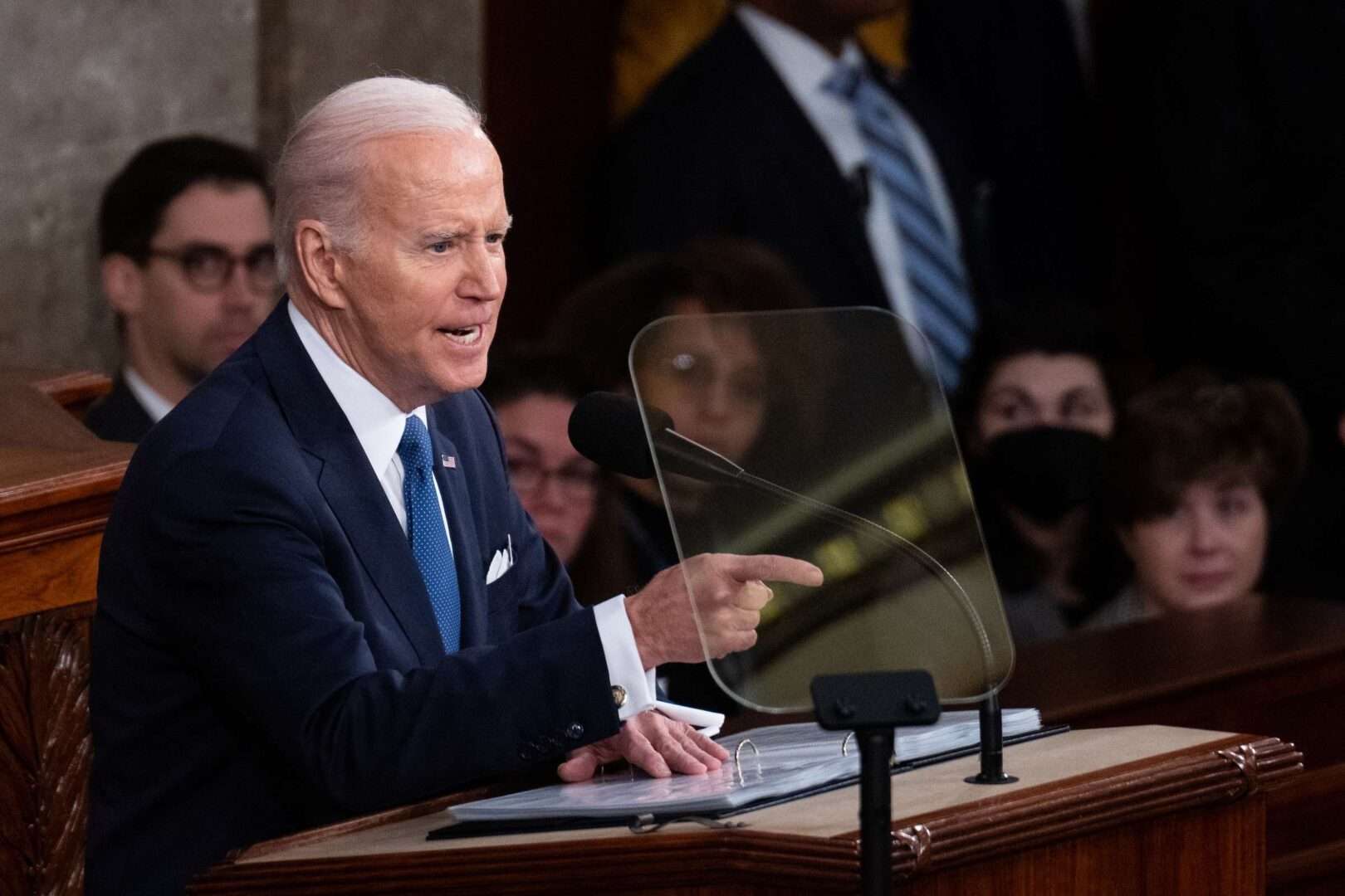 President Joe Biden delivers his State of the Union address to Congress on Tuesday.