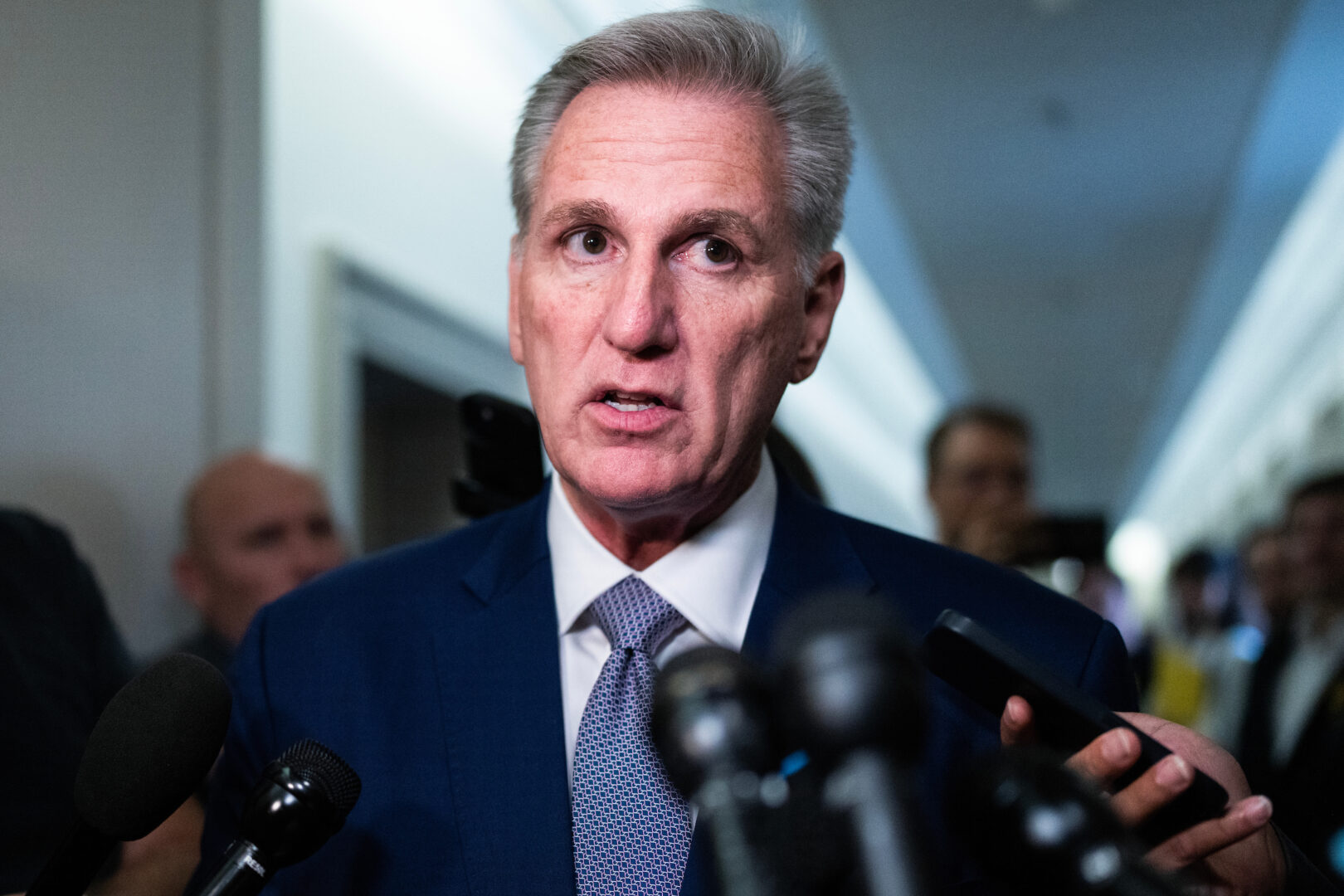 Rep. Kevin McCarthy, R-Calif., not only won't seek reelection next year, he's leaving Congress.